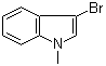 3-Bromo-1-methyl-1h-indole Structure,81471-20-7Structure