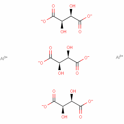 Aluminum tartrate Structure,815-78-1Structure