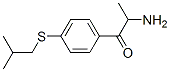 1-Propanone, 2-amino-1-[4-[(2-methylpropyl)thio]phenyl]- Structure,81549-90-8Structure