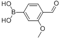 4-Formyl-3-methoxyphenylboronic acid Structure,815620-00-9Structure