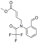 4-[(2-甲酰基苯基)(2,2,2-三氟乙?；?氨基]-2(e)-丁酸甲酯結(jié)構(gòu)式_815632-52-1結(jié)構(gòu)式