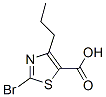 2-溴-4-丙基-5-噻唑羧酸結(jié)構(gòu)式_81569-64-4結(jié)構(gòu)式