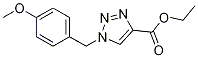 Ethyl 1-[(4-methoxyphenyl)methyl]triazole-4-carboxylate Structure,81581-05-7Structure