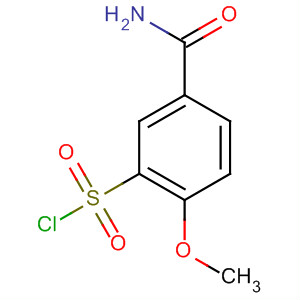 5-(Aminocarbonyl)-2-methoxybenzenesulfonyl chloride Structure,81592-99-6Structure