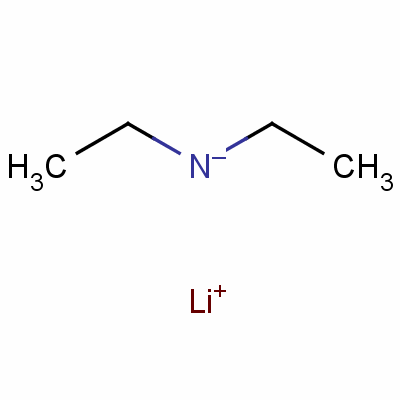 二乙基鋰酰胺結(jié)構(gòu)式_816-43-3結(jié)構(gòu)式