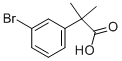 2-(3-Bromophenyl)-2-methylpropanoic acid Structure,81606-47-5Structure