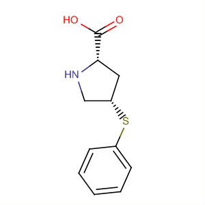 (S)-4-苯基硫代-L-脯氨酸結(jié)構(gòu)式_81653-77-2結(jié)構(gòu)式