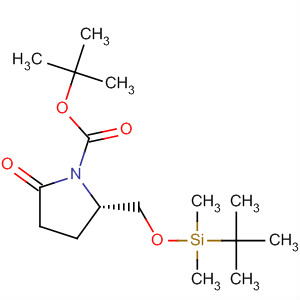 (S)-tert-butyl 2-((tert-butyldimethylsilyloxy)methyl)-5-oxopyrrolidine-1-carboxylate Structure,81658-26-6Structure