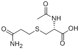 N-acetyl-s-(2-carbamoylethyl)-l-cysteine Structure,81690-92-8Structure