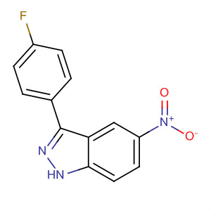 3-(4-Fluorophenyl)-5-nitro-1h-indazole Structure,817200-27-4Structure