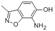 7-Amino-3-methylbenzo[d]isoxazol-6-ol Structure,81851-47-0Structure