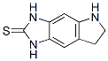 Pyrrolo[2,3-f]benzimidazole-2(1h)-thione, 3,5,6,7-tetrahydro- (9ci) Structure,81864-33-7Structure