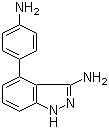 4-(4-Aminophenyl)-1h-indazol-3-amine Structure,819058-89-4Structure