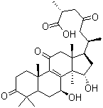 靈芝酸A結(jié)構(gòu)式_81907-62-2結(jié)構(gòu)式