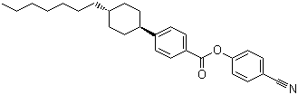 4-Cyano-phenyl-4-trans-heptylcyclohexylbenzoate Structure,81930-18-9Structure