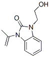 1,3-二氫-1-(2-羥基乙基)-3-(1-甲基乙烯基)-2H-苯并咪唑-2-酮結構式_81942-81-6結構式