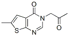 Thieno[2,3-d]pyrimidin-4(3h)-one, 6-methyl-3-(2-oxopropyl)- (9ci) Structure,819844-50-3Structure