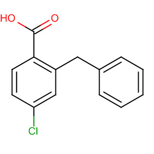 2-Benzyl-4-chlorobenzoic acid Structure,81992-90-7Structure