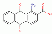 1-Aminoanthraquinone-2-carboxylic acid Structure,82-24-6Structure