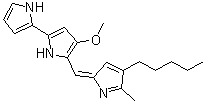 Prodigiosin Structure,82-89-3Structure