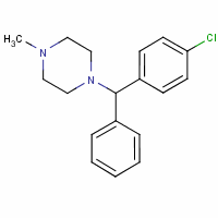 氯環(huán)嗪結構式_82-93-9結構式