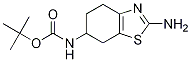 Tert-butyl (2-amino-4,5,6,7-tetrahydrobenzo[d]thiazol-6-yl)carbamate Structure,820231-27-4Structure