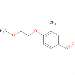 4-(2-Methoxy-ethoxy)-3-methylbenzaldehyde Structure,820237-07-8Structure