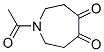 1H-azepine-4,5-dione, 1-acetyltetrahydro- (9ci) Structure,82102-99-6Structure