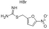 (5-Nitro-2-furyl)methyl aminomethanimidothioate hydrobromide Structure,82118-18-1Structure