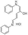 1-Phenulamino-5-phenylimino-1,3-pentadien-2-ol Hydrochloride Structure,82130-35-6Structure