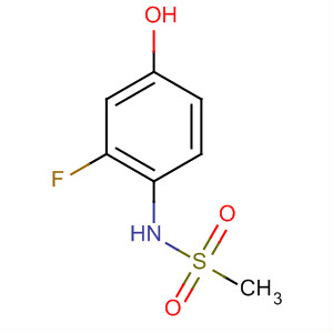 N-(2-fluoro-4-hydroxyphenyl)methanesulfonamide Structure,821765-75-7Structure