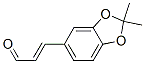 2-Propenal,3-(2,2-dimethyl-1,3-benzodioxol-5-yl)-,(2e)-(9ci) Structure,821775-38-6Structure