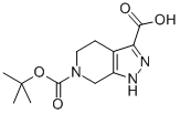 6H-Pyrazolo[3,4-c]pyridine-3,6-dicarboxylic acid Structure,821785-76-6Structure