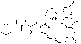 Ansatrienin a Structure,82189-03-5Structure