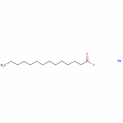 十四酸鈉結(jié)構(gòu)式_822-12-8結(jié)構(gòu)式