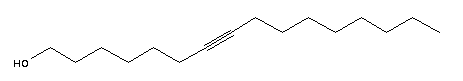 7-Hexadecyn-1-ol Structure,822-21-9Structure