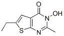 Thieno[2,3-d]pyrimidin-4(3h)-one, 6-ethyl-3-hydroxy-2-methyl- (9ci) Structure,823233-87-0Structure