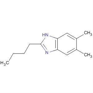 2-Butyl-5,6-dimethyl-1h-benzimidazole Structure,82326-43-0Structure