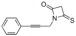 2-Azetidinone, 1-(3-phenyl-2-propynyl)-4-thioxo-(9ci) Structure,82393-83-7Structure