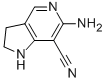 1H-pyrrolo[3,2-c]pyridine-7-carbonitrile, 6-amino-2,3-dihydro- Structure,82447-90-3Structure