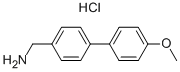 C-(4-methoxy-biphenyl-4-yl)-methylaminehydrochloride Structure,82487-45-4Structure