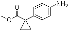 1-(4-Amino-phenyl)-cyclopropanecarboxylic acid methyl ester Structure,824937-45-3Structure