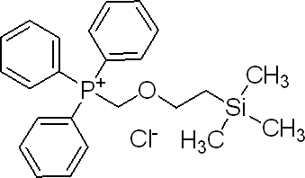 2-(Trimethylsilyl)ethoxymethyltriphenylphosphonium chloride Structure,82495-75-8Structure