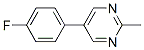 Pyrimidine, 5-(4-fluorophenyl)-2-methyl- (9ci) Structure,82525-21-1Structure