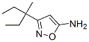 5-Isoxazolamine, 3-(1-ethyl-1-methylpropyl)- Structure,82560-06-3Structure