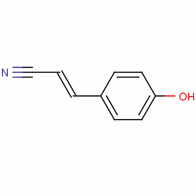 3-(4-Hydroxyphenyl)-2-propenenitrile Structure,82575-52-8Structure