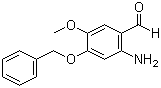 2-Amino-5-methoxy-4-(phenylmethoxy)benzaldehyde Structure,82583-95-7Structure