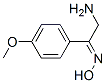 2-Amino-1-(4-methoxy-phenyl)-ethanone oxime Structure,82585-39-5Structure