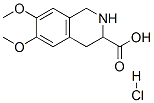 1,2,3,4-Tetrahydro-6,7-dimethoxy-3-isoquinolinecarboxylic acid hydrochloride Structure,82586-62-7Structure