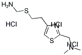 2-Dimethylaminomethyl-4-(2-aminomethylthiomethyl)thiazole trihydrochloride Structure,82586-74-1Structure